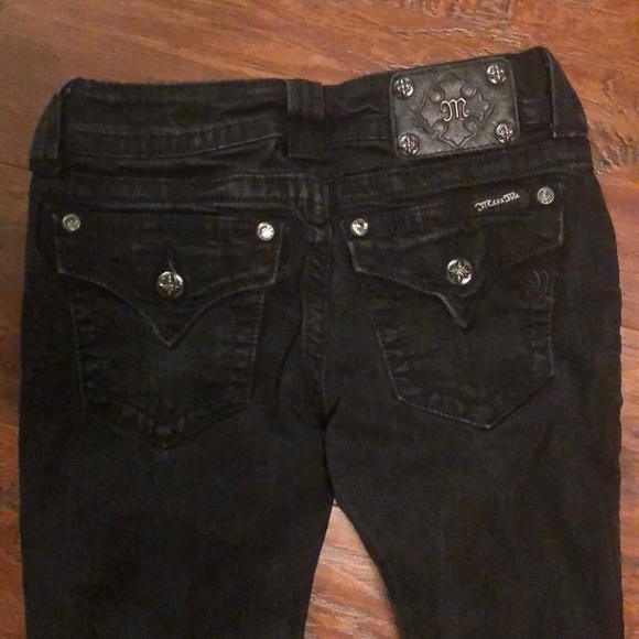 Miss Me Denim - Black boot cut miss me jeans